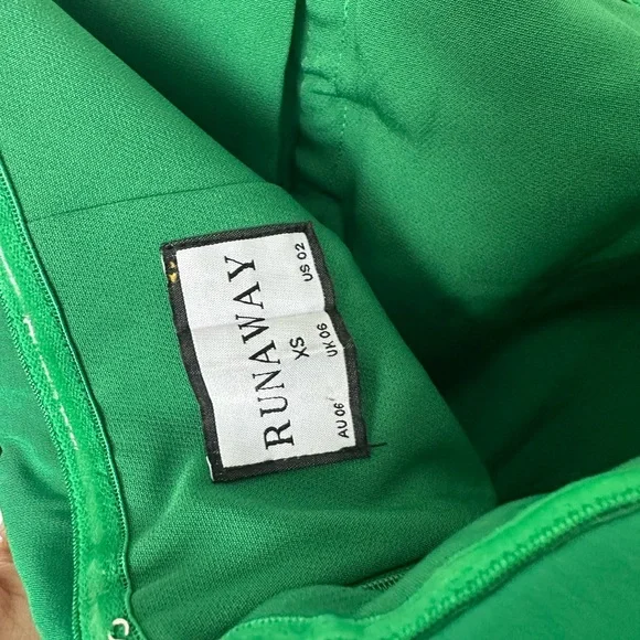 NWOT Runaway the Label Nami Green Jumpsuit - Size XS - Picture 7 of 10